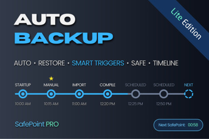 SafePoint LITE: Backup & Restore (Automatic Checkpoints)