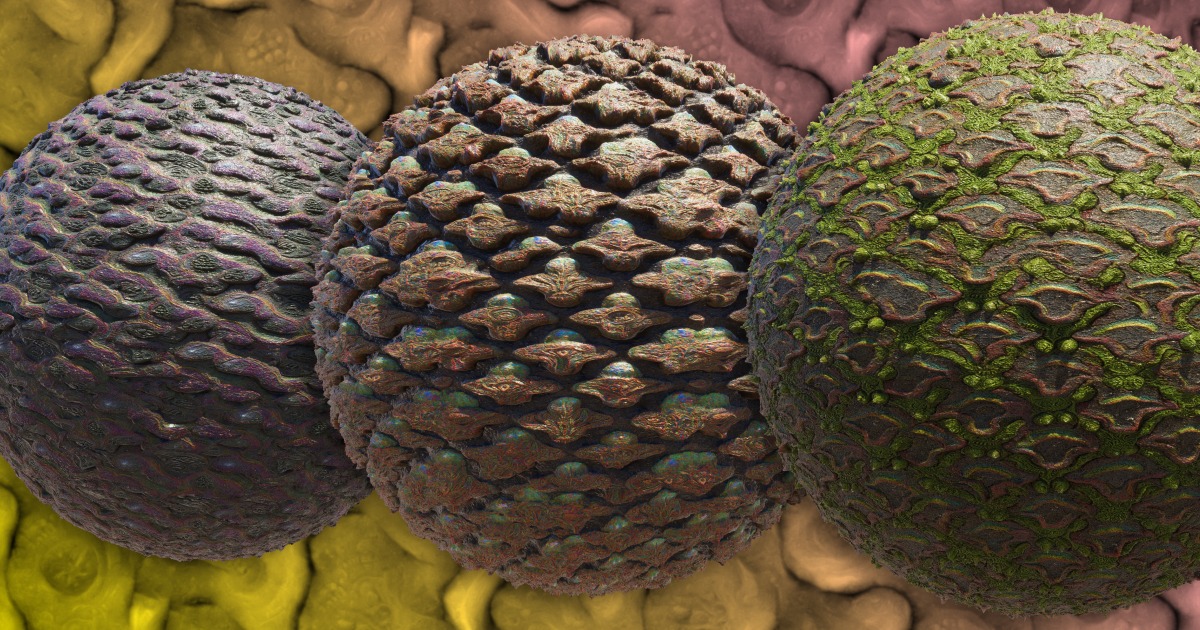 Unity Abstract Visuals Abstract Alien Textures - Vol 2 | 2D Textures & Materials | Unity Asset ...