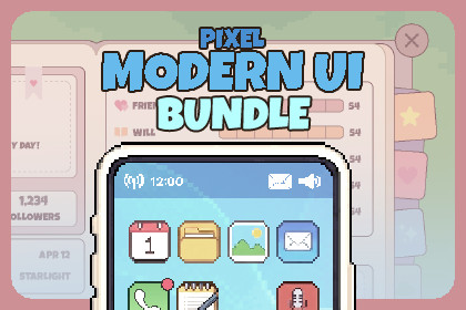 Pixel Modern UI Bundle