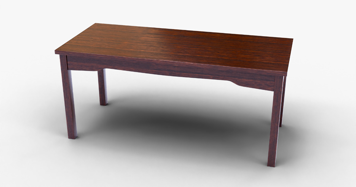 Table 0013 | 3D Furniture | Unity Asset Store
