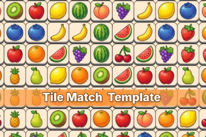 Tilesy | Tile Match Puzzle — Complete Game Template + Editor