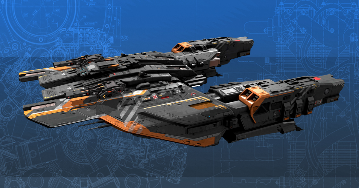 Federation Frigate GX9 | 3D Space | Unity Asset Store