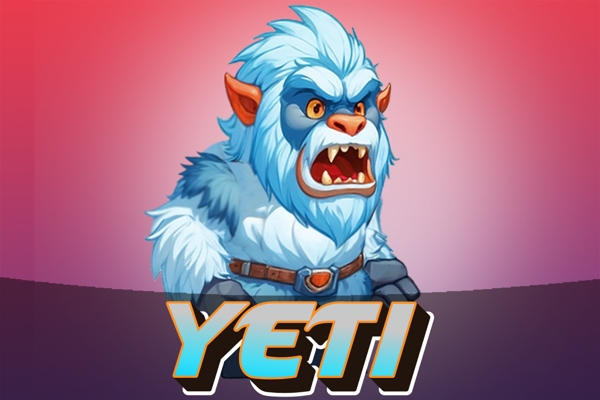 The Yeti 2D Animated Character (Spriter) | 2D Characters | Unity Asset ...
