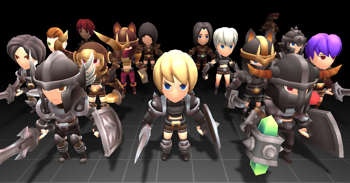 Hero Series - ModularHero | 캐릭터 | Unity Asset Store