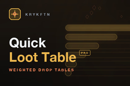 Quick Loot Table Pro