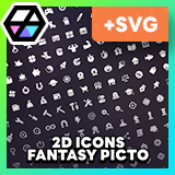 2D Icons - Fantasy Picto Pack