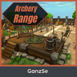 GanzSe Archery Range - Modular Low Poly Environment
