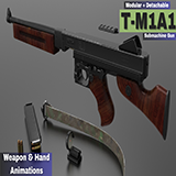 Fps weapon m1A1 ww2 (Fps - Tps)