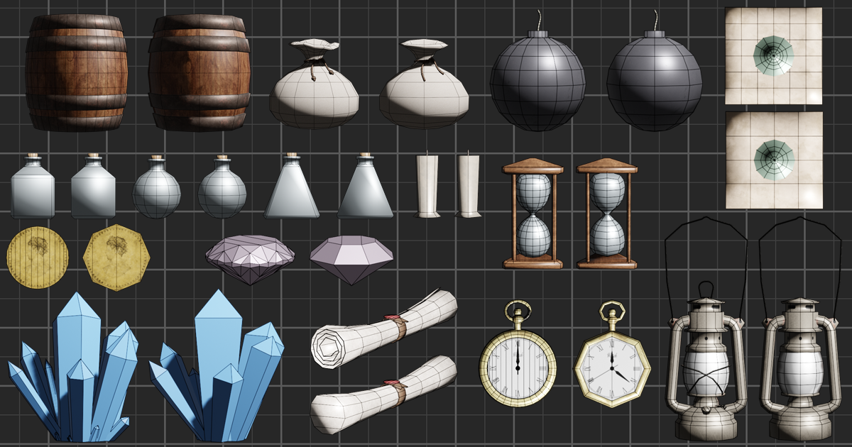 Props 3D | 3D Props | Unity Asset Store