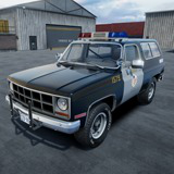 80s Offroad police car