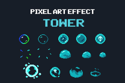 Bubble - Pixel Art Effect