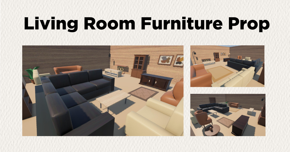Stylized Living Room Pack | 3D Environments | Unity Asset Store