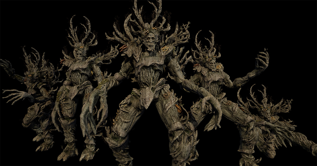 Red Tree Ent Tree ent ash | 3D Creatures | Unity Asset Store