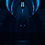 Low Poly Style Obsidian Citadel