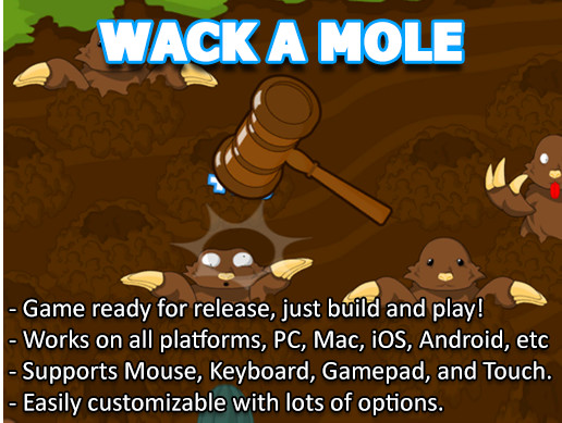 Whack A Mole Game Template | Packs | Unity Asset Store
