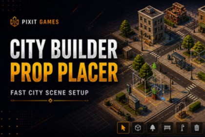 Pixit City Builder - Prop Placer