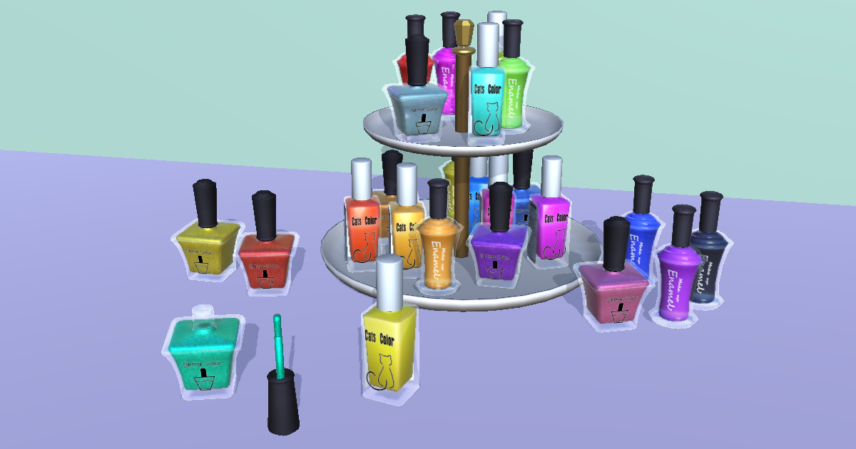 MakeupNail -Basic Colour- | 3D Tools | Unity Asset Store