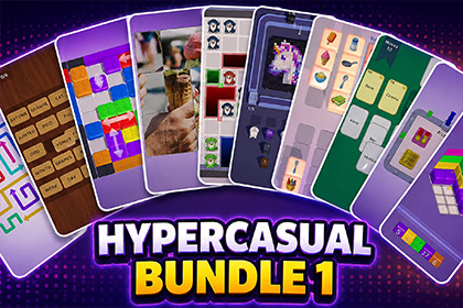 10 HyperCasual Games Bundle 1 | Puzzle Game Templates