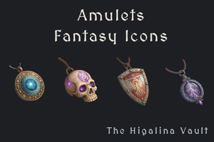 Amulets - Fantasy Icons