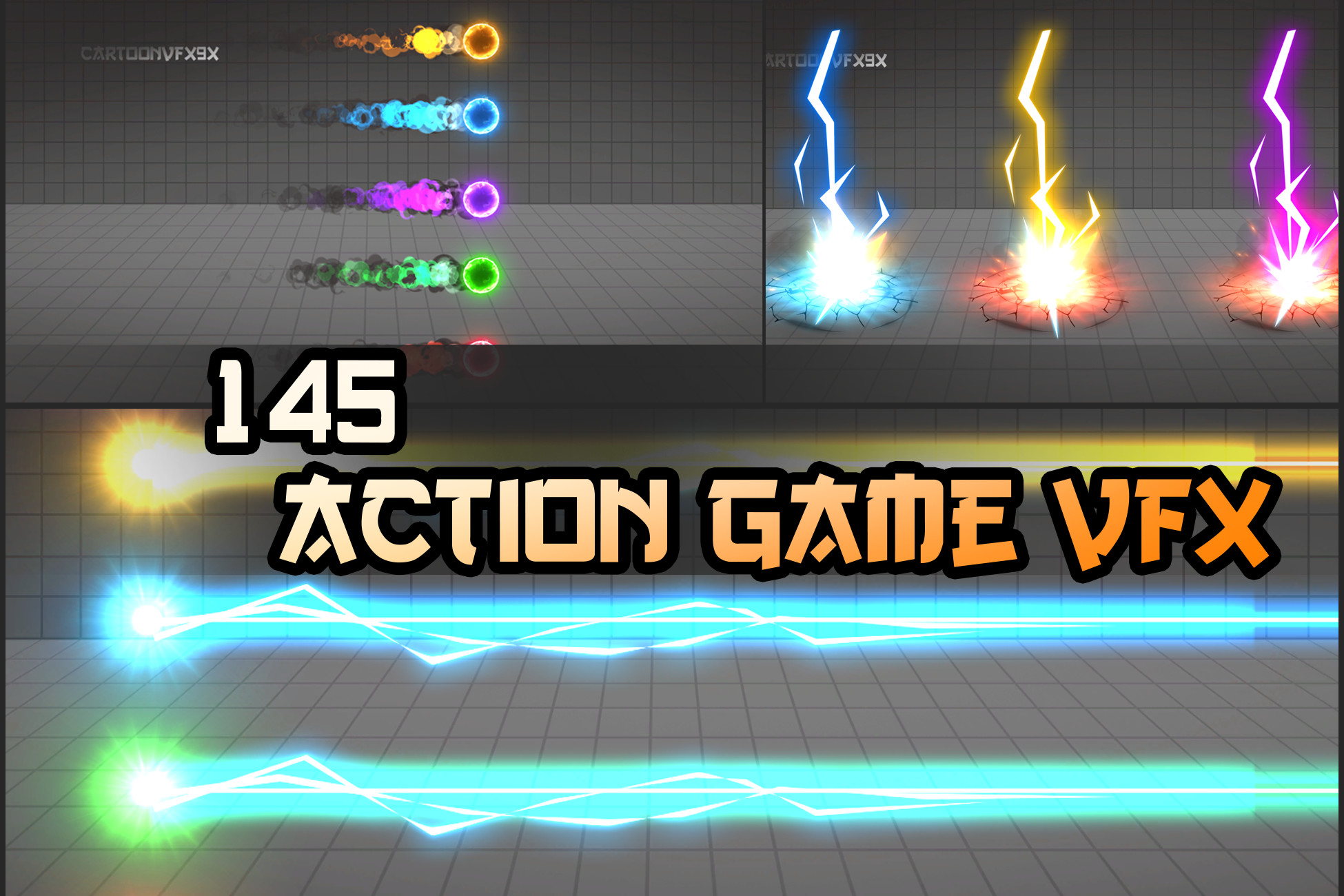 Action Game VFX Collection | Fire & Explosions | Unity Asset Store