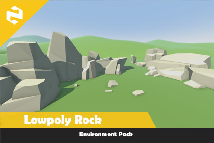 Environment Pack - Lowpoly Rock