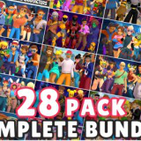 Stylized Characters Complete Bundle
