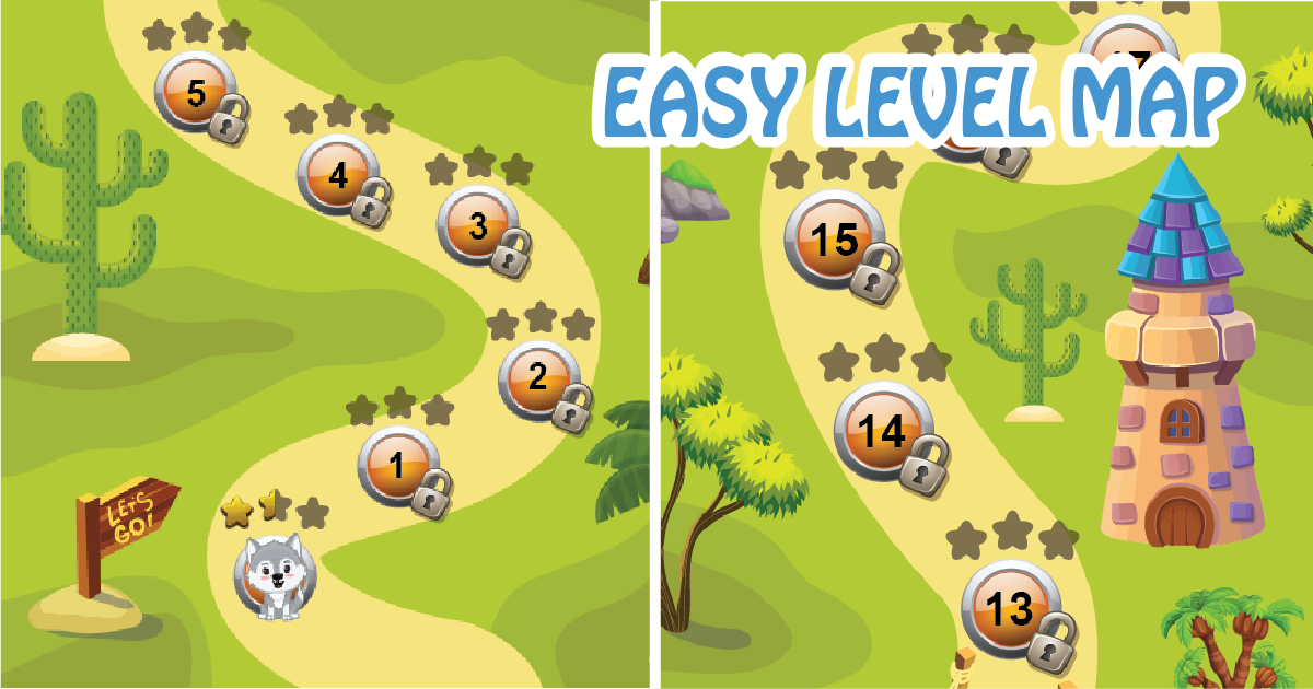 Easy Level Map | GUI Tools | Unity Asset Store