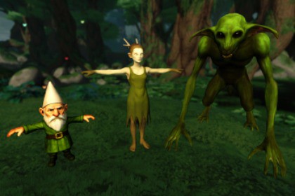 Nordic Pagan Fantasy Creatures – Game-Ready Character Pack