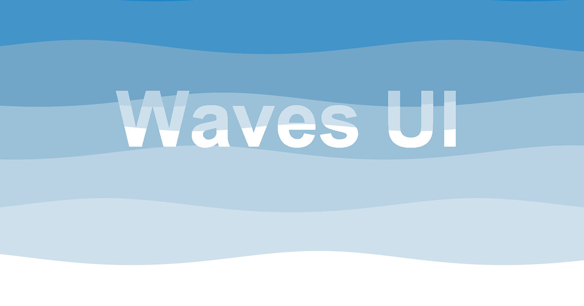 Wave Pattern Ui Waves UI | GUI 도구 | Unity Asset Store