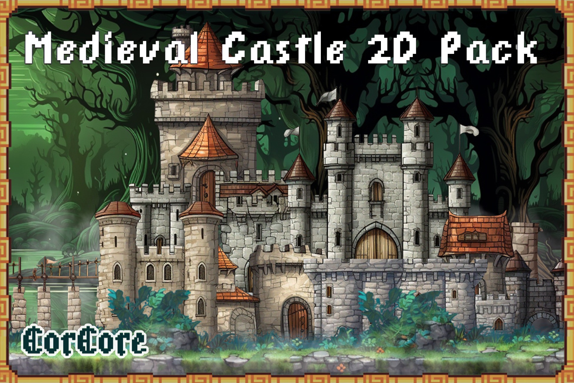 Medieval 2D Castle Pack CorCore | 2D | Unity Asset Store