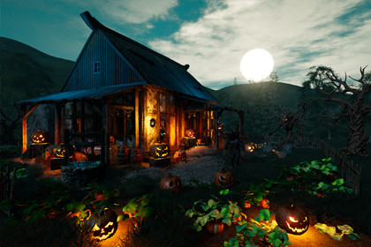 Witch House - Halloween Horror
