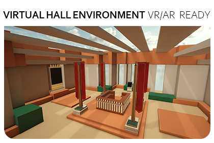 Classic Environment (Darius Palace) – VR/AR Ready