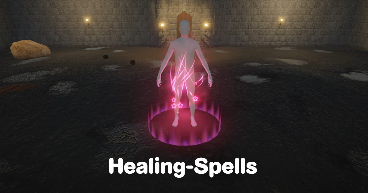 Healing spells | Spells | Unity Asset Store