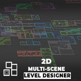 2D Multi Scene Level Designer: MetroidVania/RPG WorldBuilder