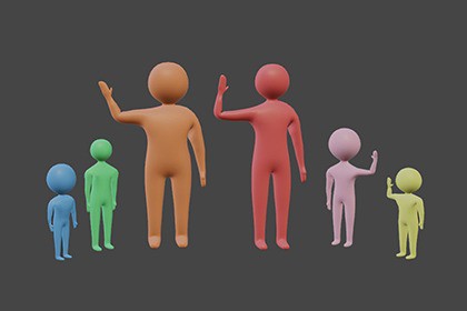 Hypercasual Characters Rigged