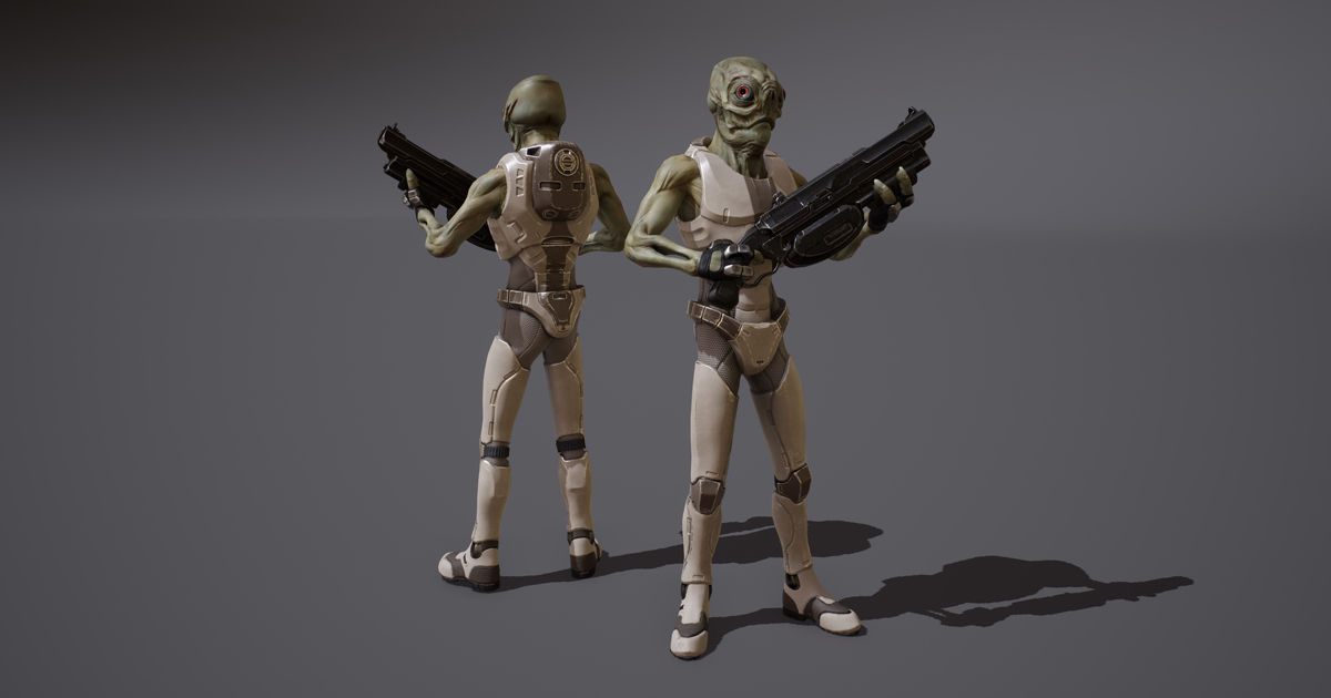 SCI FI: ARKHRIN | Characters | Unity Asset Store
