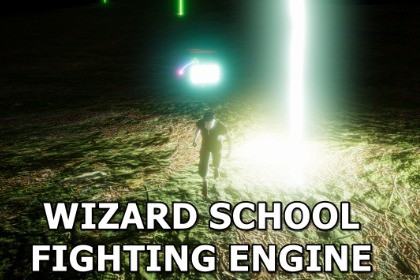 Wizard School Fighting Engine - Third Person