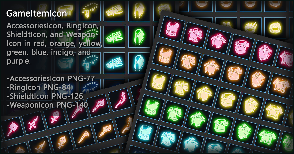 Unity 6 Gameobject Icon GameItemIcon | 2D Icons | Unity Asset Store