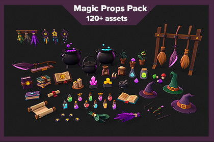 Stylized Magic Props Pack