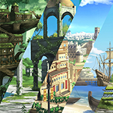 Massive Pack of 12 Parallax City Backgrounds