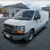 Industrial american van