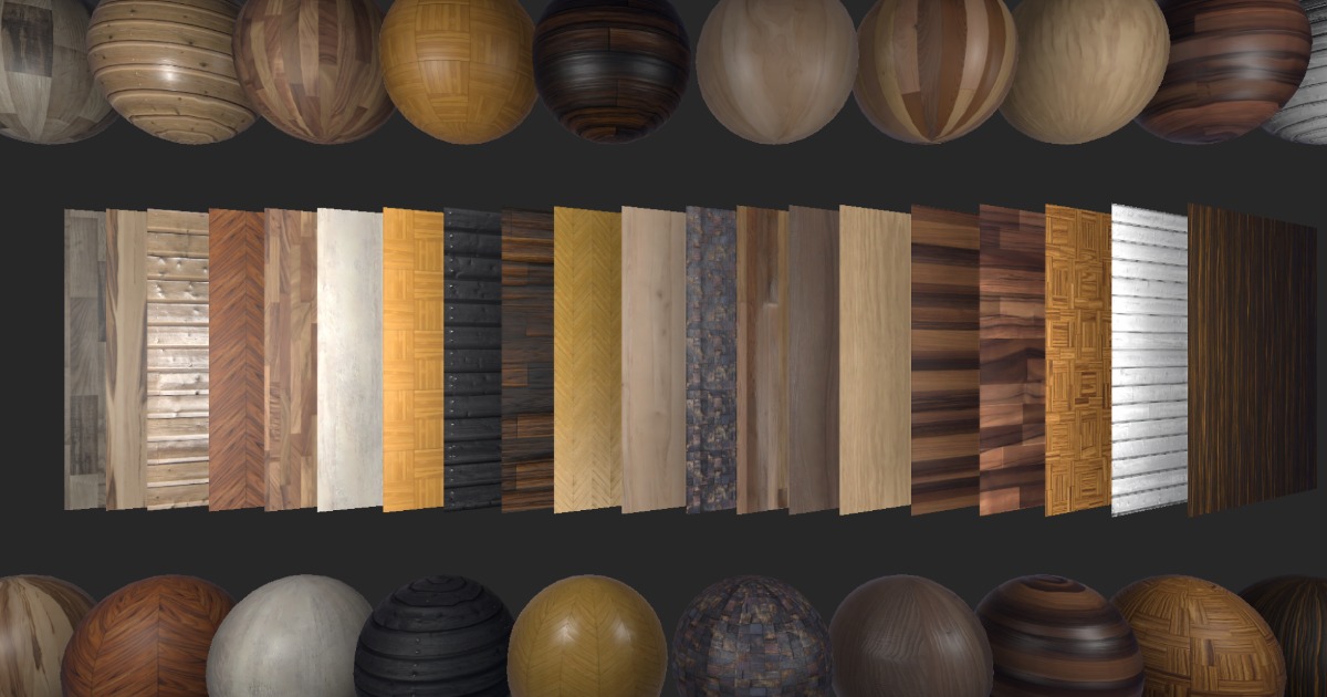 Essential Realistic Wood Materials Vol 1 | 2D Wood | Unity Asset Store