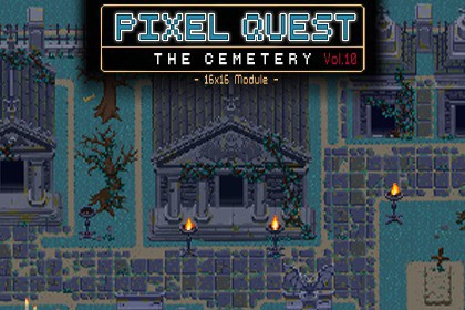 2D Pixel Quest Vol.10: The Cemetery