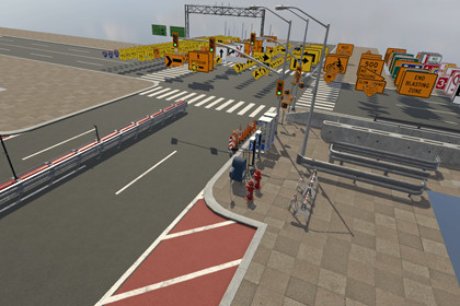 Interstate Roads and Props