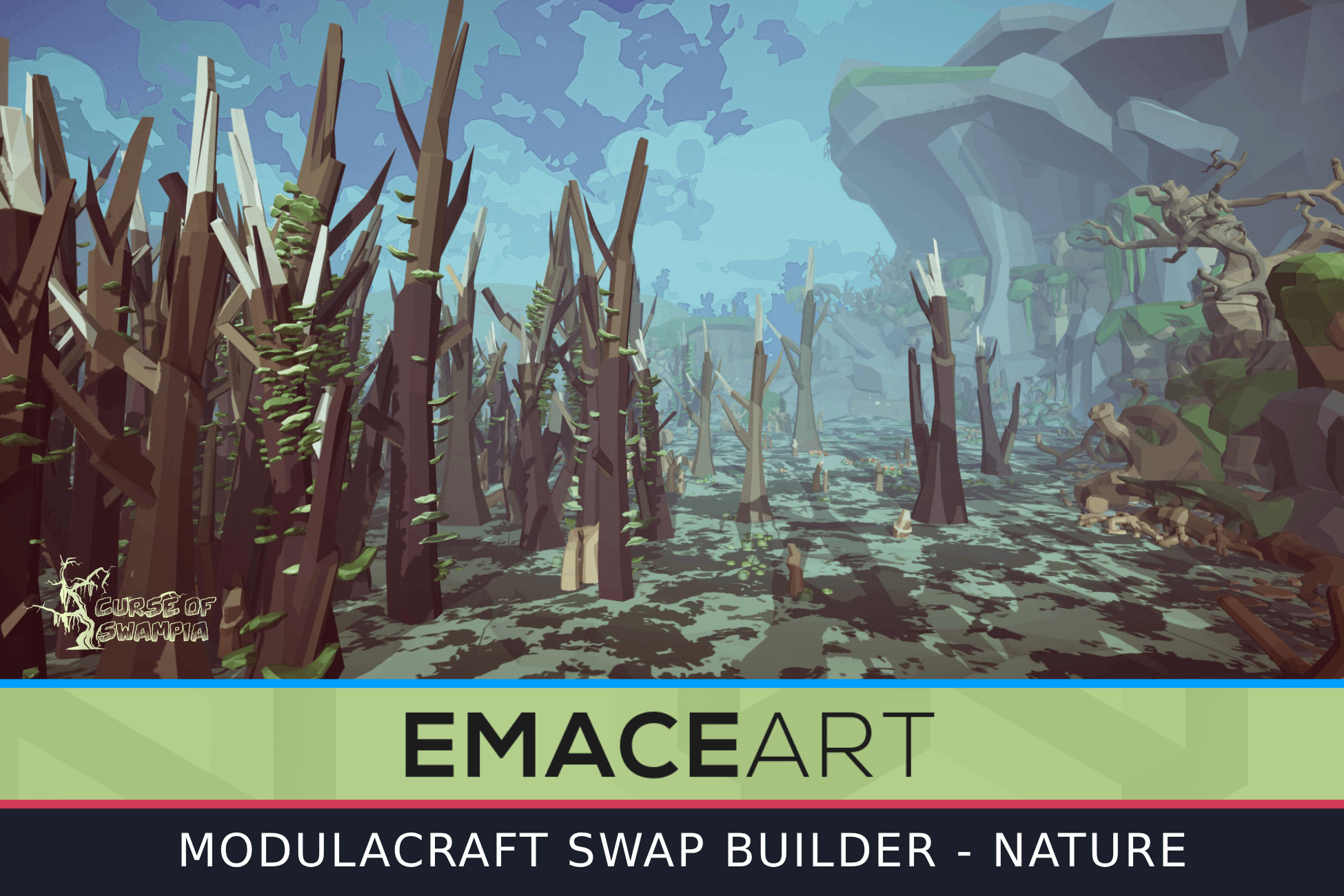 ModulaCraft: Swamp Builder - Nature MEGA Pack!