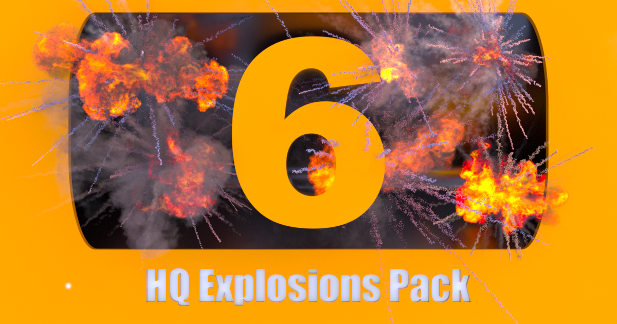 Explosion Pack HQ Explosions Pack FREE | Fire & Explosions | Unity Asset Store