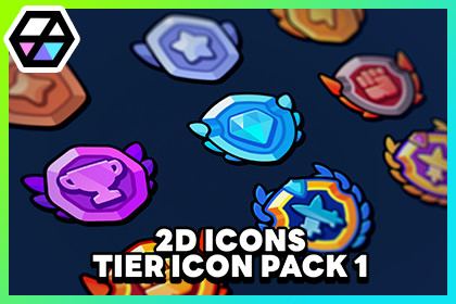 2D Icons - Tier Icon Pack 1