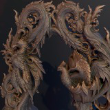 4 Dark Fantasy Portals / Gateways