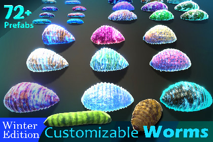 Frozen Winter Worms(Customizable)