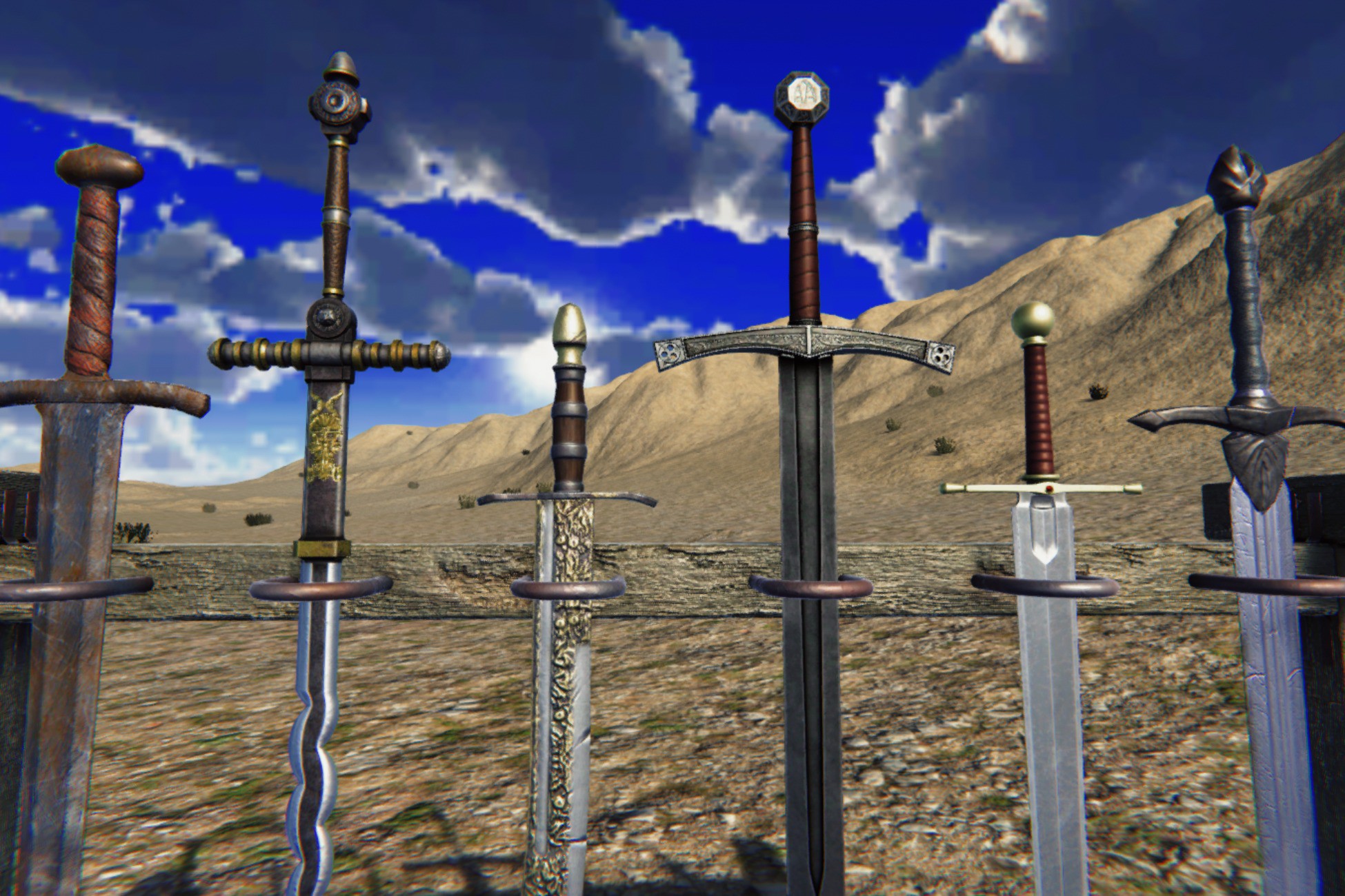 Unity Sword PBR sword pack 2 | 3D 武器 | Unity Asset Store